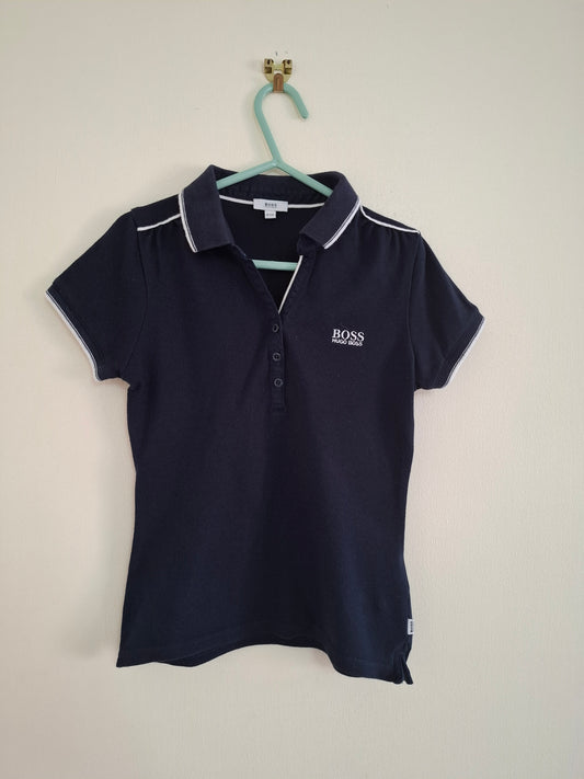 8y: Hugo Boss V-neck Polo