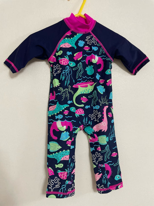 3-6m: Under the Sea All-in-one Swimsuit