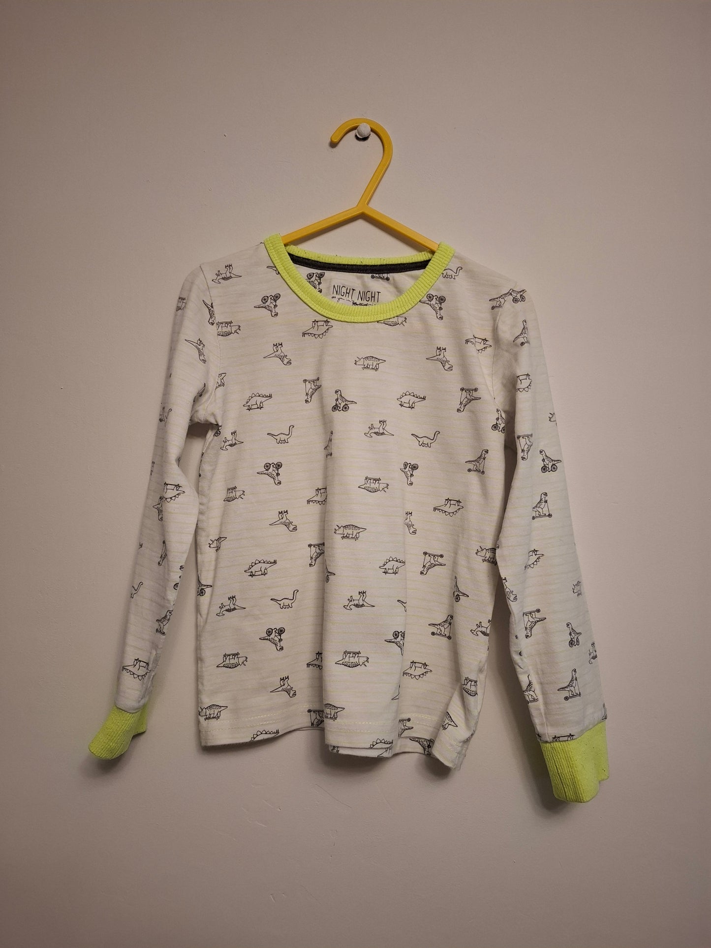 5-6y: Cotton Dino Pyjamas