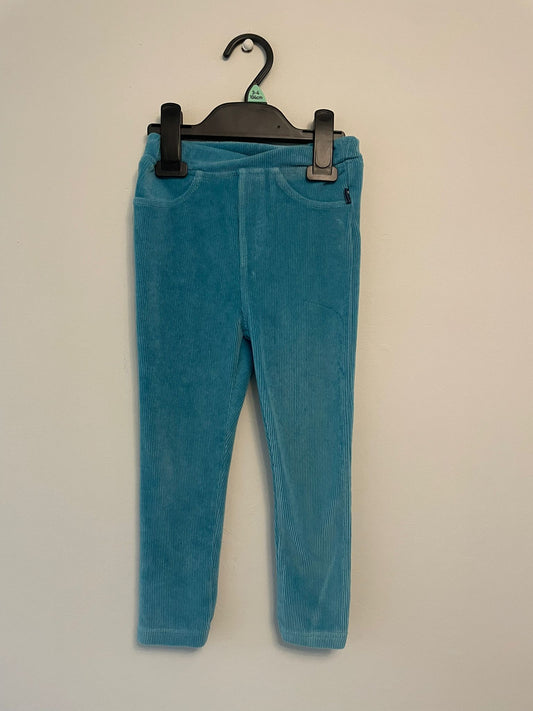 4-5y: Jojo Blue Corduroy Leggings