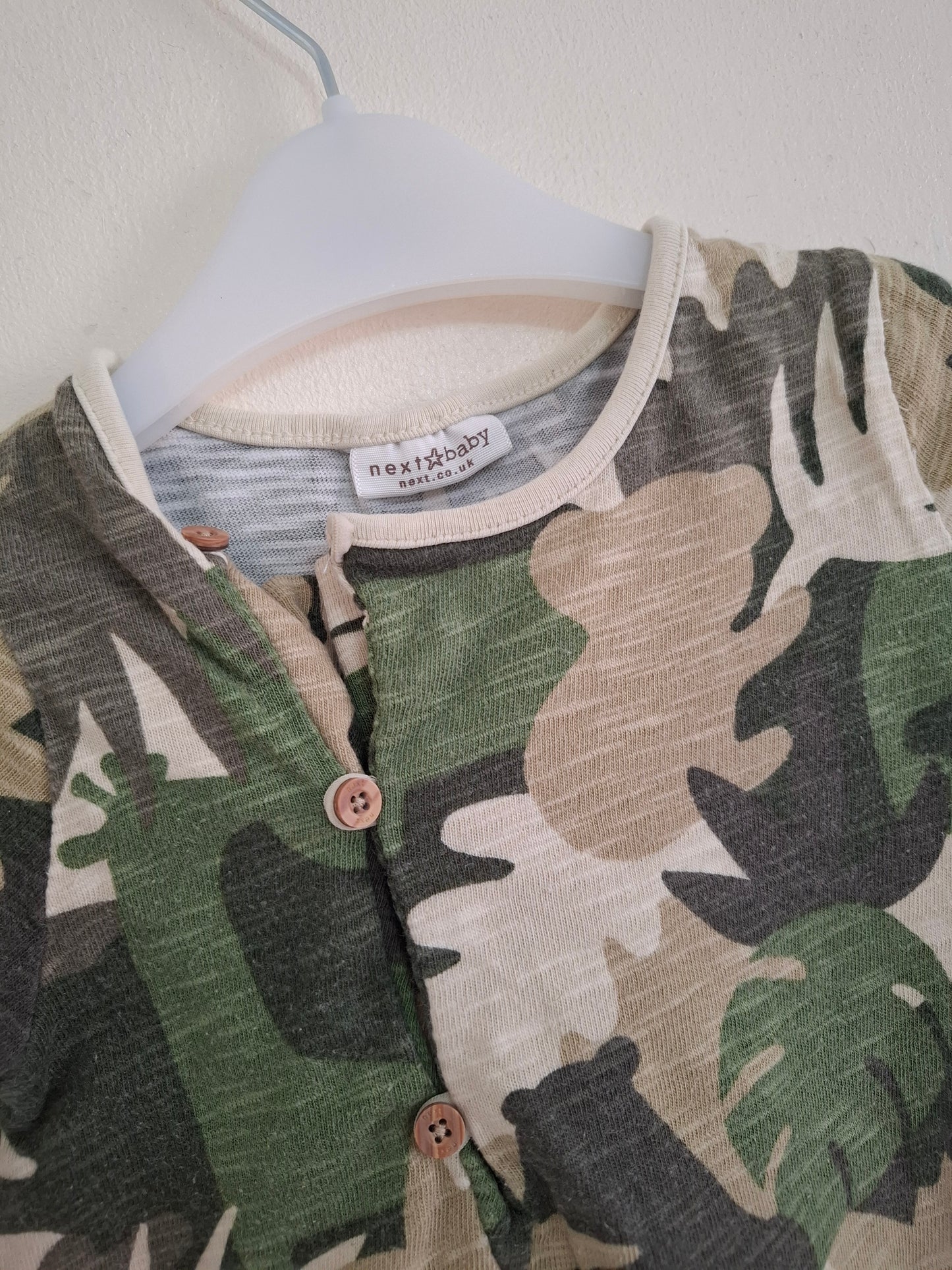 6-9m: Next Camo Romper