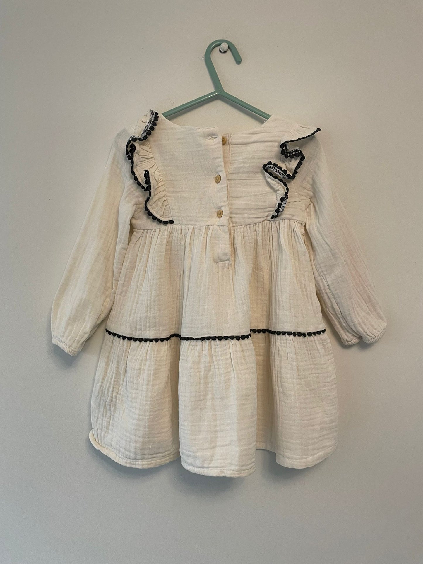 12-18m: Cheesecloth Cotton Dress