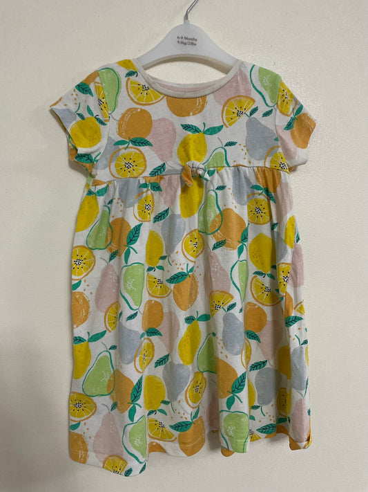 2-3y: Fruity Cotton Dress