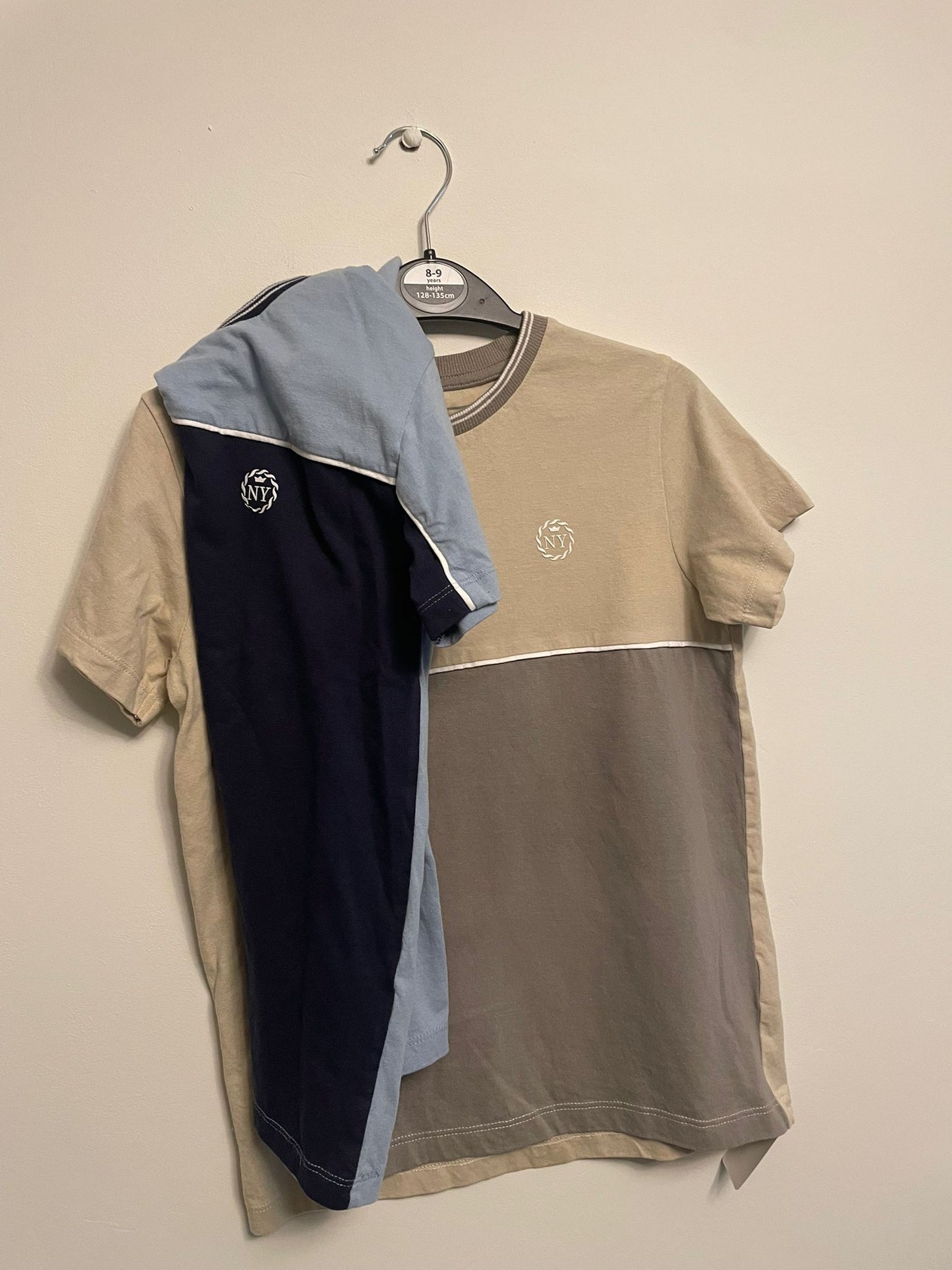 10y: Set of 2 Textured T-shirts