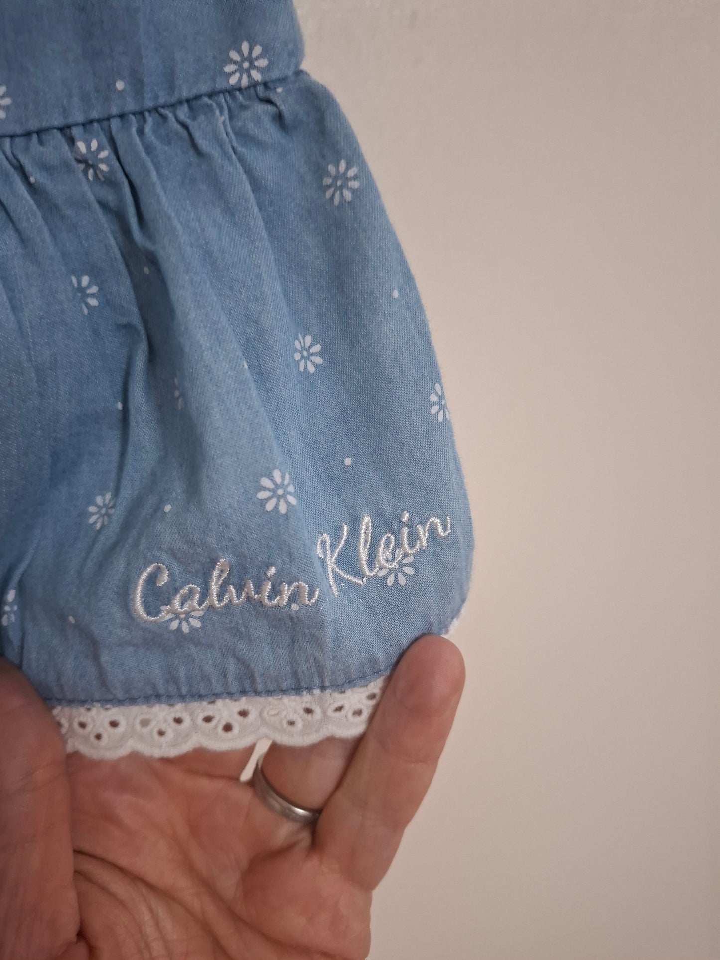 12m: Calvin Klein Soft Denim Tunic