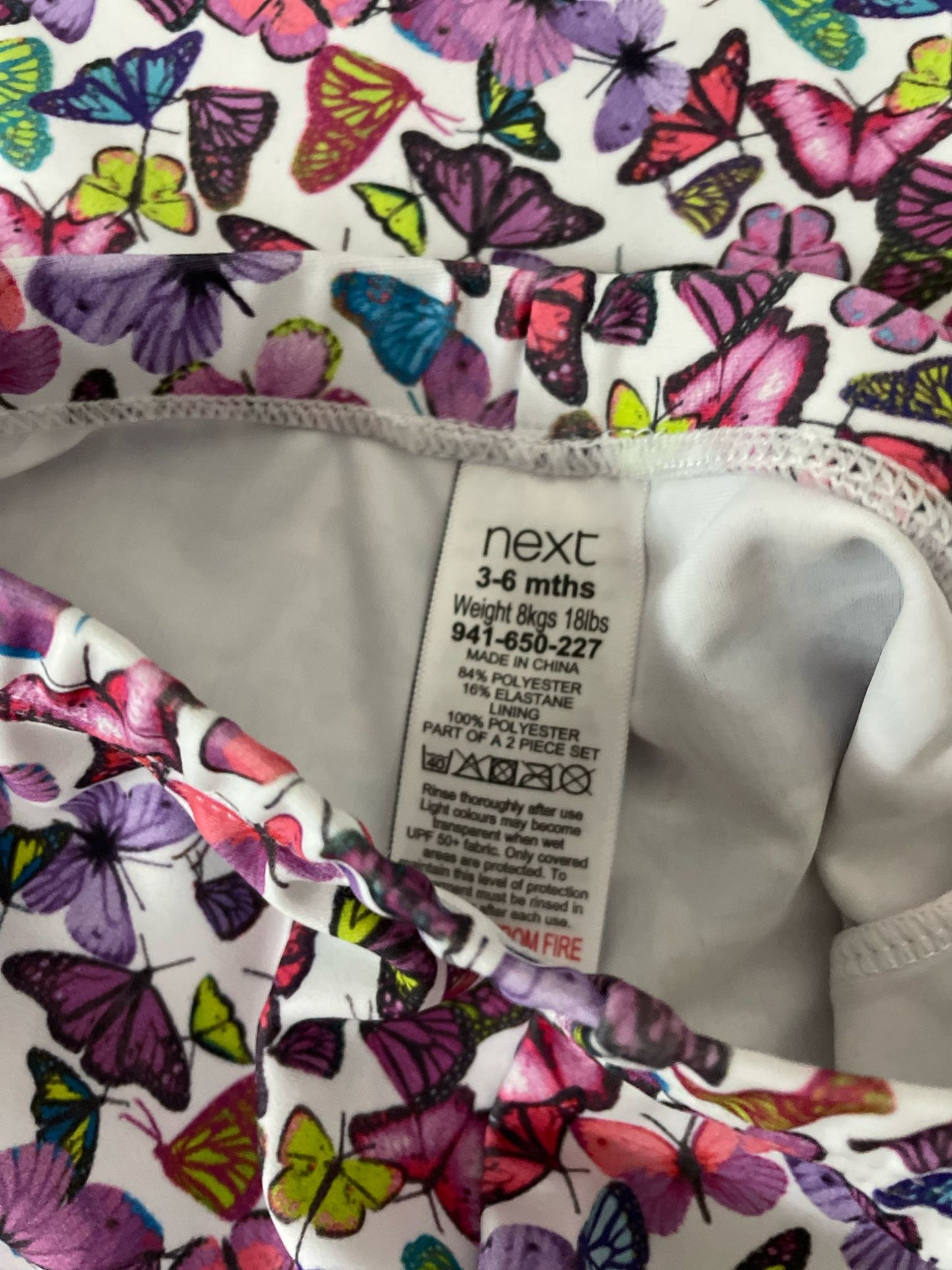 3-6m: Next Butterfly Tankini