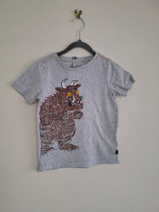 6y: Joules Gruffalo Embroidered T-shirt (see back)